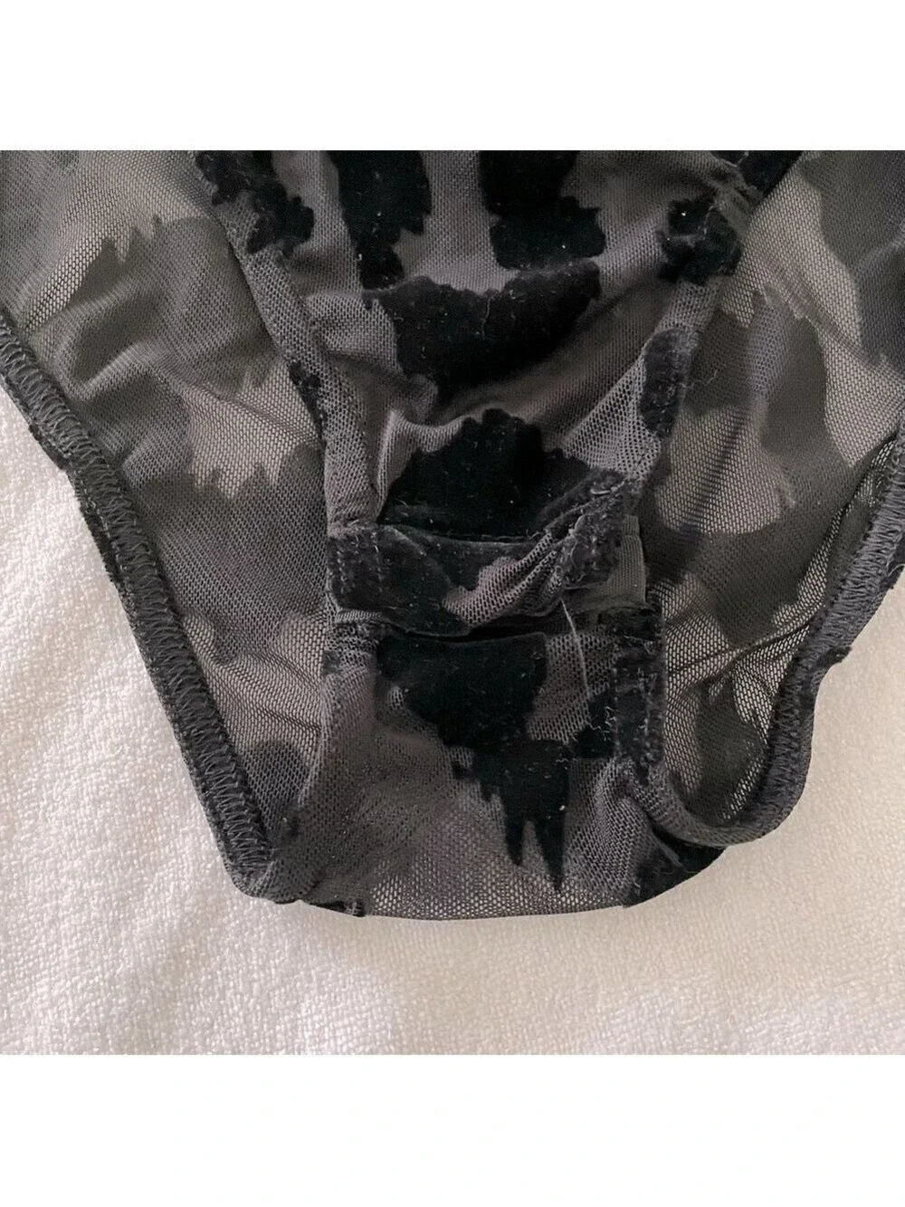 NWT Boohoo Leopard Flocked High Neck Bodysuit Size 6